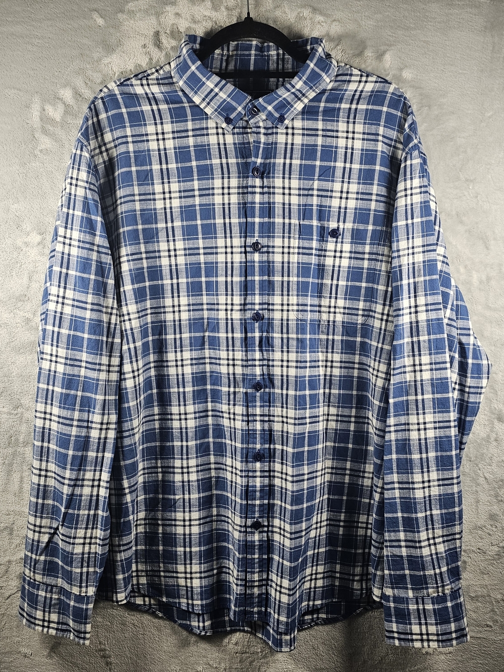Vineyard Vines Sz. XXL Slim Longshore Shirt 100% Cotton Plaid Button-Down Preppy